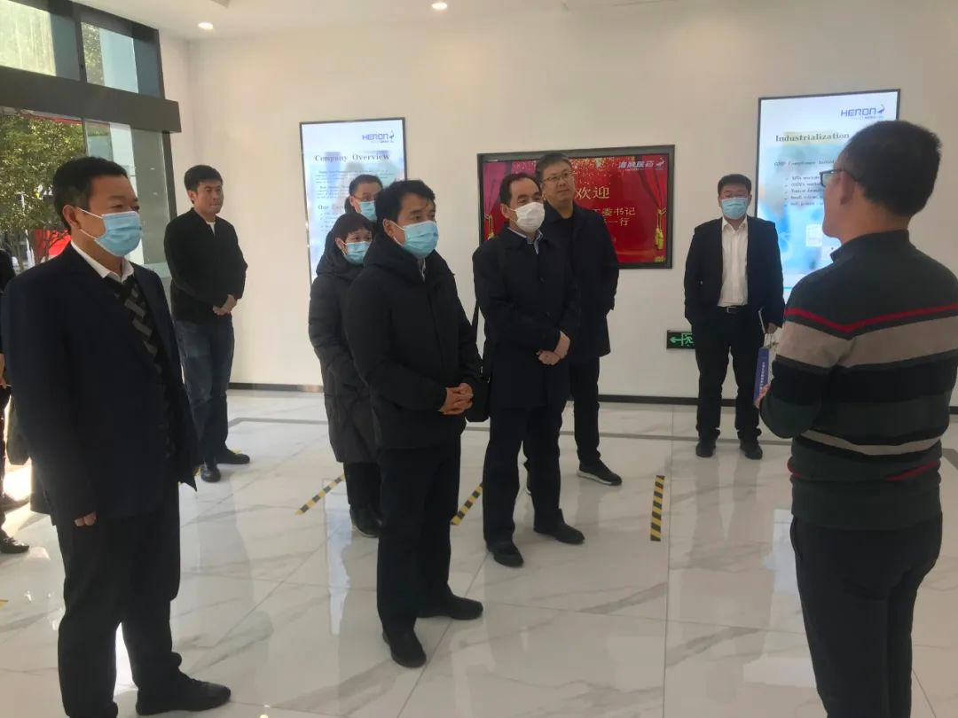 李瑞峰带队在南京考察生物医药企业 精准对接企业需求