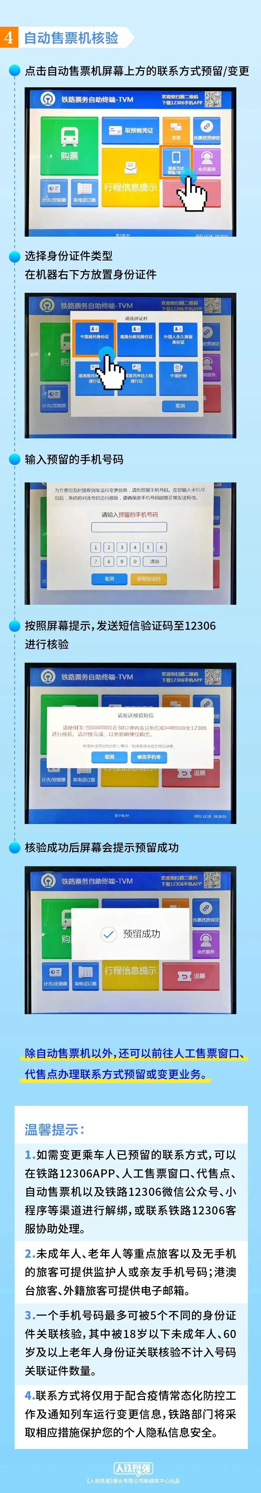 轉發周知！購買火車票有新要求