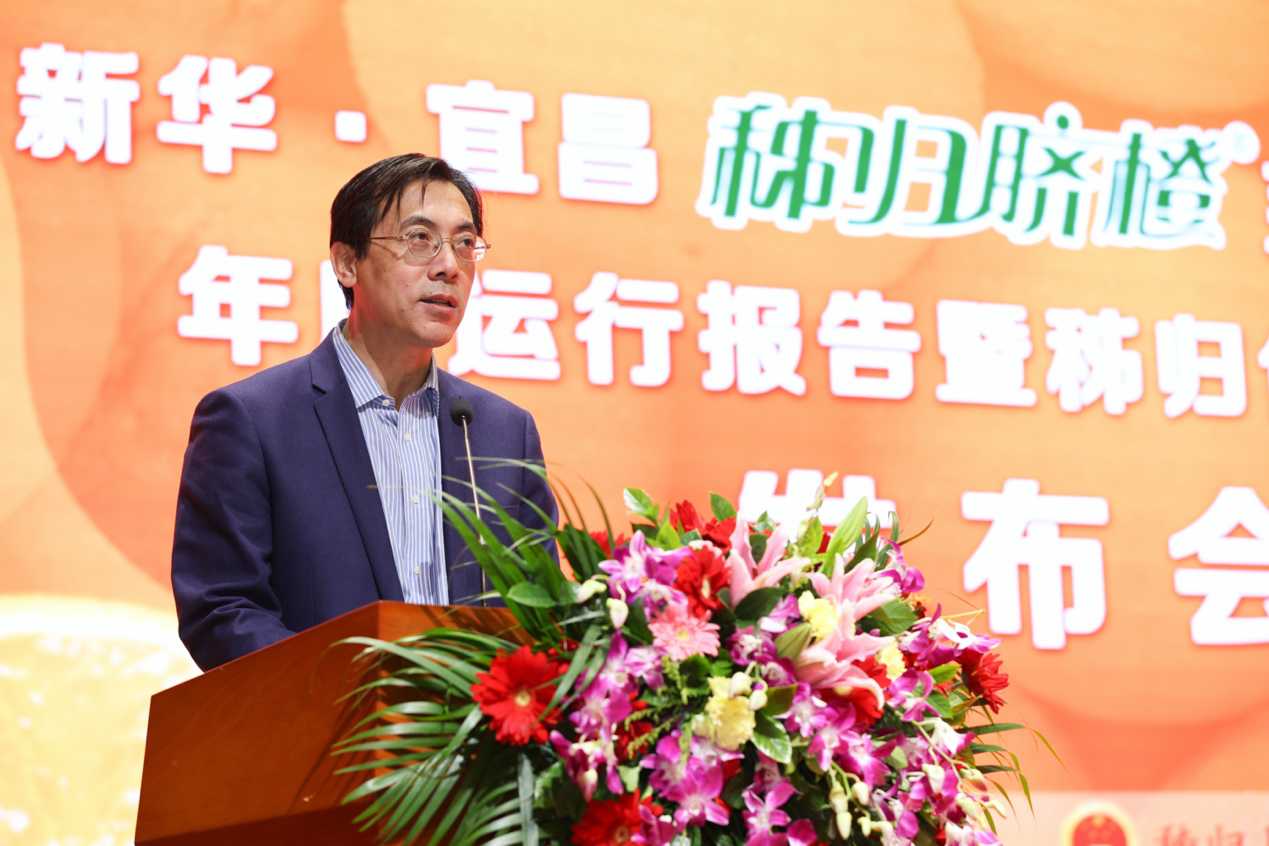 新华·宜昌秭归脐橙®系列价格指数年度运行报告暨秭归优质果标准发布