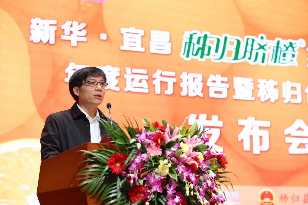 新华·宜昌秭归脐橙®系列价格指数年度运行报告暨秭归优质果标准发布