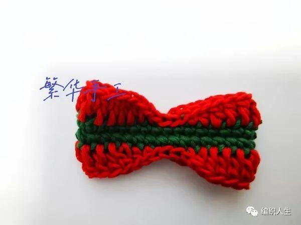 猫咪圣诞围脖钩针图解（钩针圣诞节猫项圈）