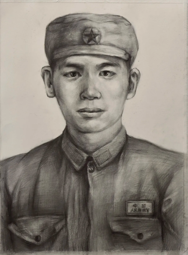革命红军人物画像图片