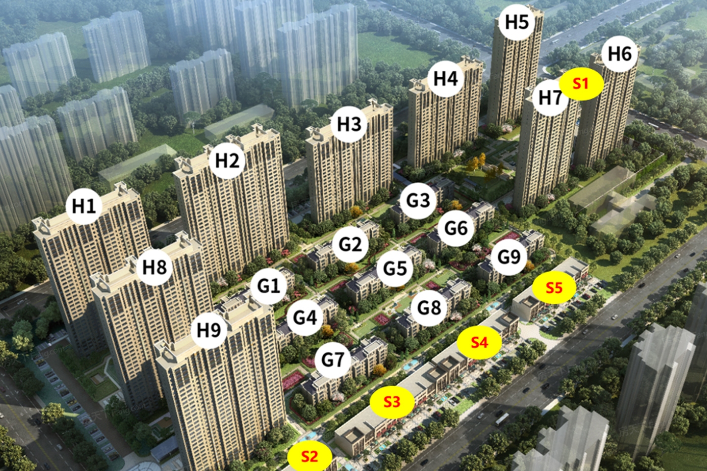 凯旋教育广场（丰州大厦店） VS 金地名京谁是你的菜？