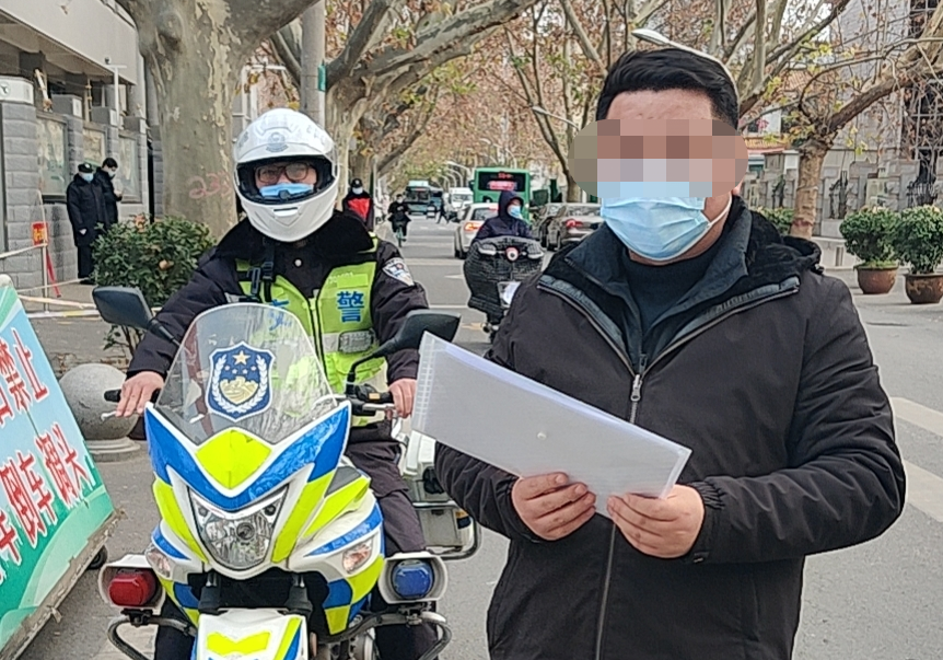 我为群众办实事丨暖心交警紧急救助百岁老人