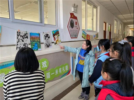 奎文区孙家小学艺术素养展示活动(图9)