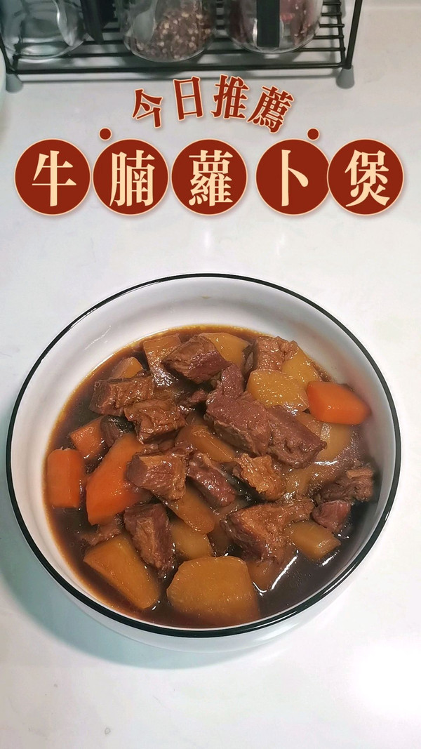 正宗广东牛腩萝卜煲(醇香滋味，正宗广东煲汤绝技)