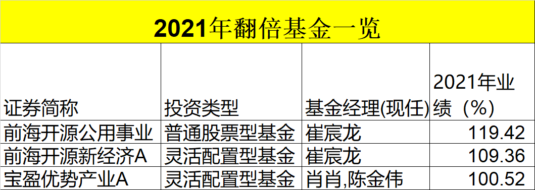 2021年最值得投资的10只基金(2022年最值得投资的10只基金)