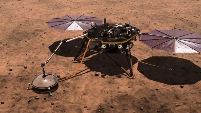 大型火星沙尘暴使NASA的InSight着陆器进入安全模式