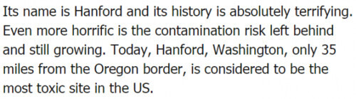 “核恐怖”下的美国原住民：最“毒”之地——汉福德