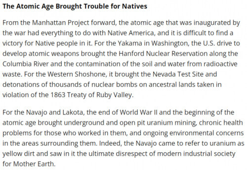 “核恐怖”下的美国原住民：最“毒”之地——汉福德