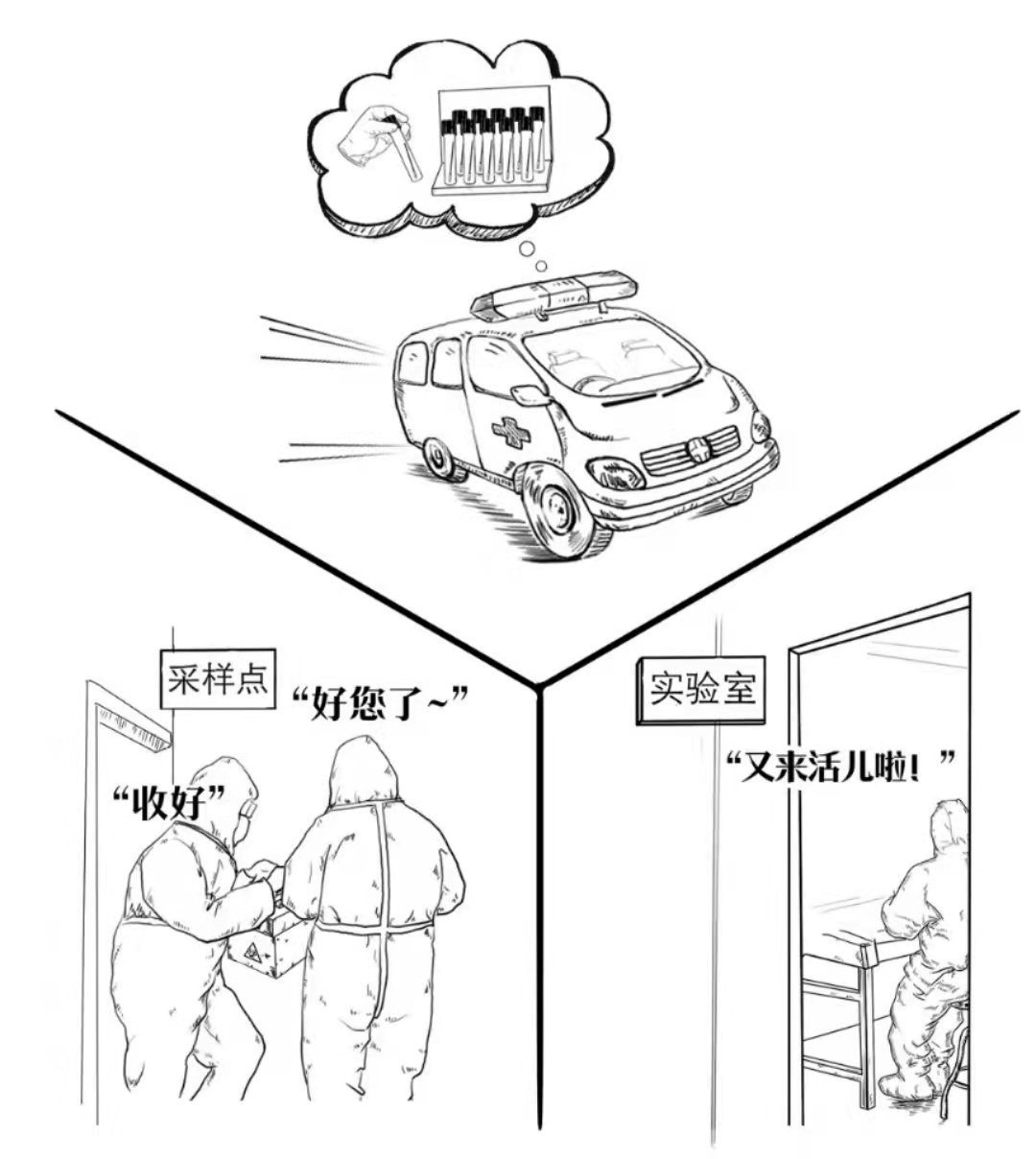 一份核酸檢測報告是怎樣誕生的？
