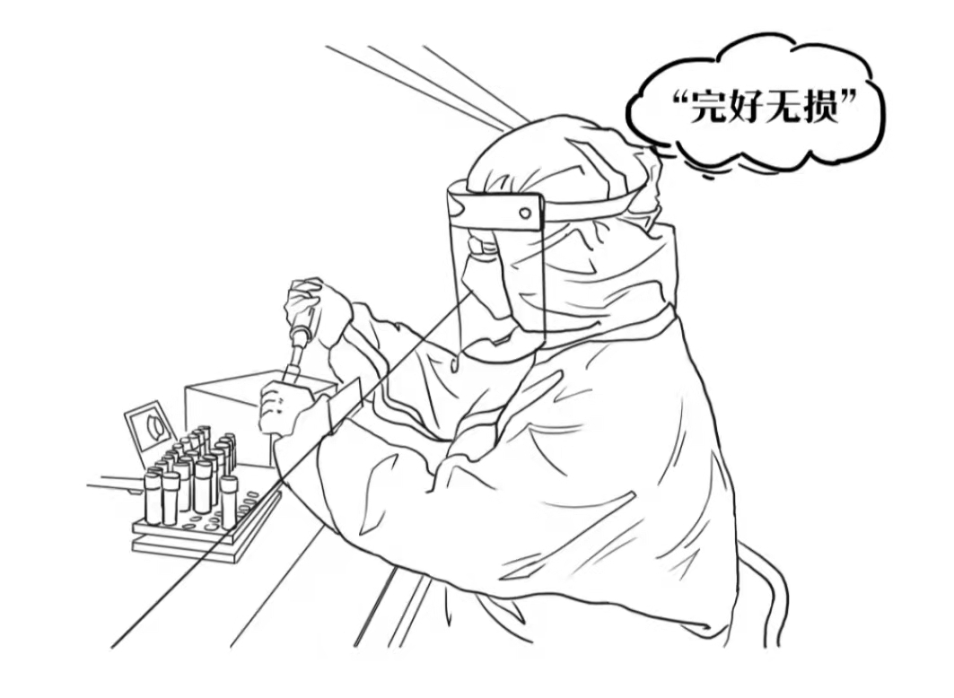 一份核酸檢測報告是怎樣誕生的？