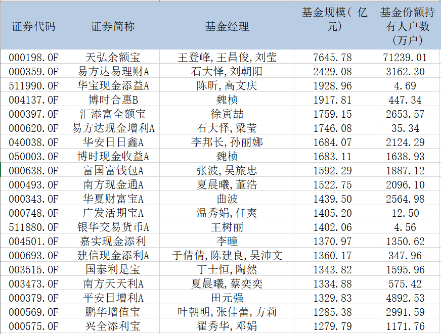 货币市场基金,货币市场基金的投资对象是