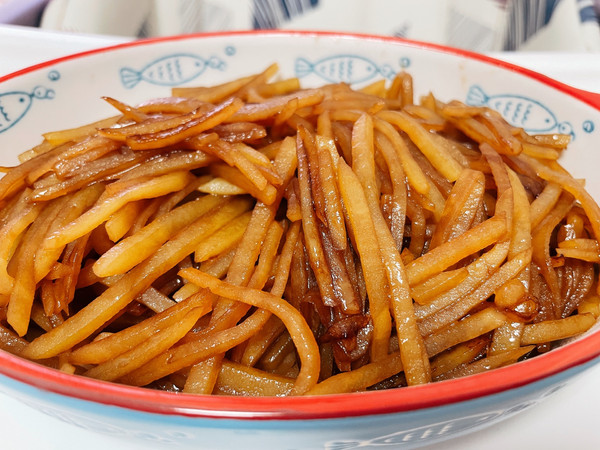 醋溜土豆絲,醋溜土豆絲的正宗做法