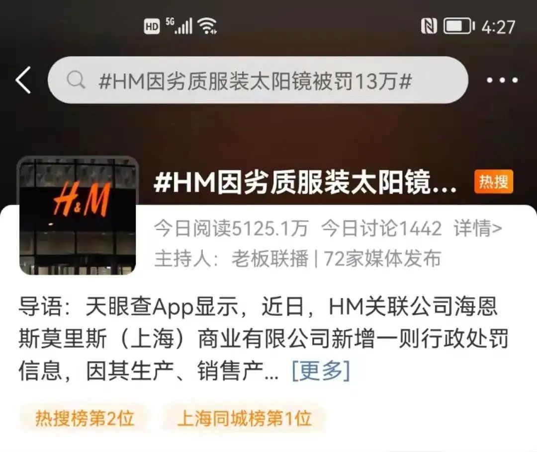 沖上熱搜！知名品牌又被罰