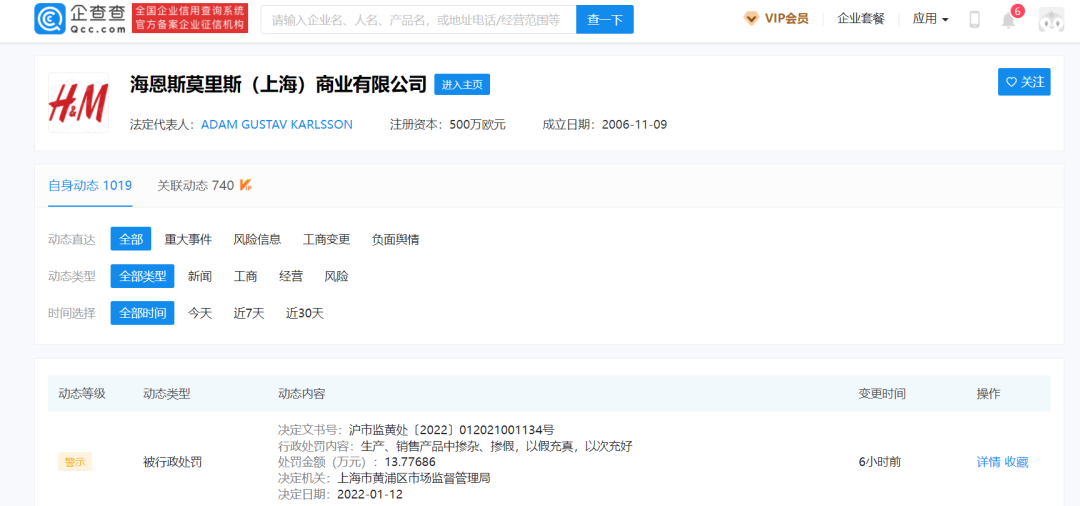 沖上熱搜！知名品牌又被罰