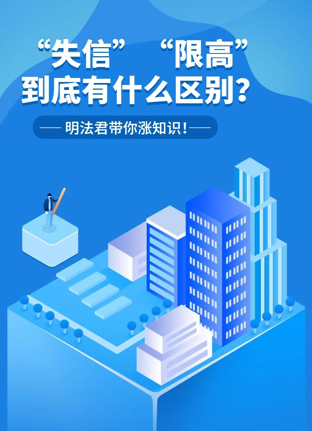 “失信”“限高”到底有什么區別？明法君帶你漲知識！