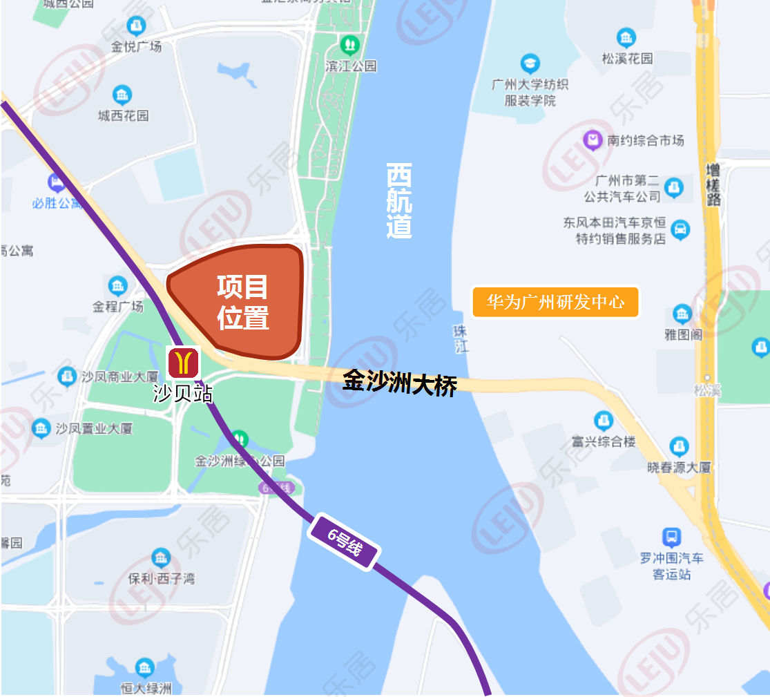 1月25日,廣州市規劃和自然資源局公示了白雲區金沙洲ab3704010地塊