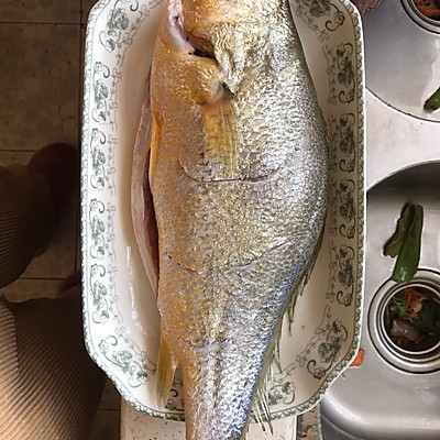 清蒸大黃魚,清蒸大黃魚的做法