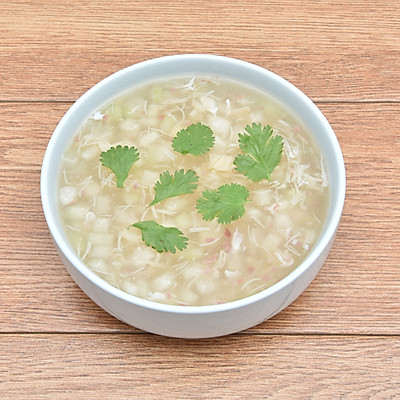 瑤柱冬茸羹健康營養,不油不膩,一家人晚飯吃真舒服