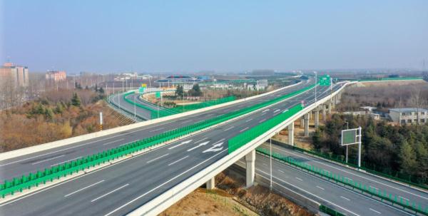 西安外环高速高新段即将通车