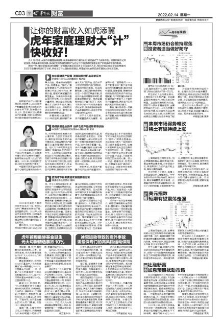 让你的财富收入如虎添翼 虎年家庭理财大“计”快收好