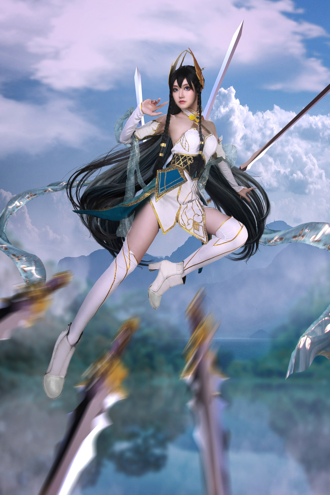 英雄联盟英雄人物COSPLAY 刀锋舞者·艾瑞莉娅-哪边嗨