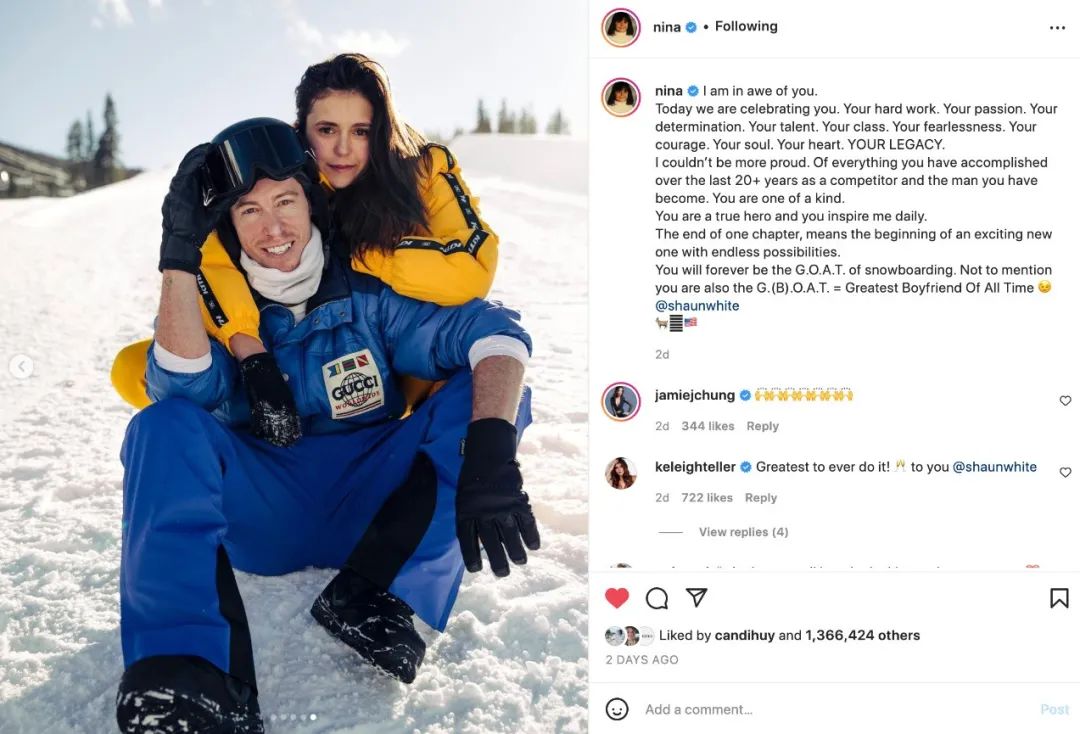 说实话，|冬季奥运会冷漠知识：Nina Dobrev的男朋友是“单板之王”肖恩·怀特？