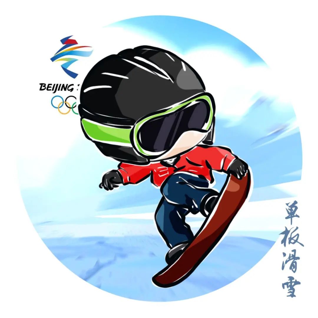 奥运会的项目有哪些化成图(漫画解锁冬奥会热门项目)