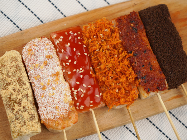 空气炸锅简单制作脆皮年糕,外酥内糯,好吃到爆.