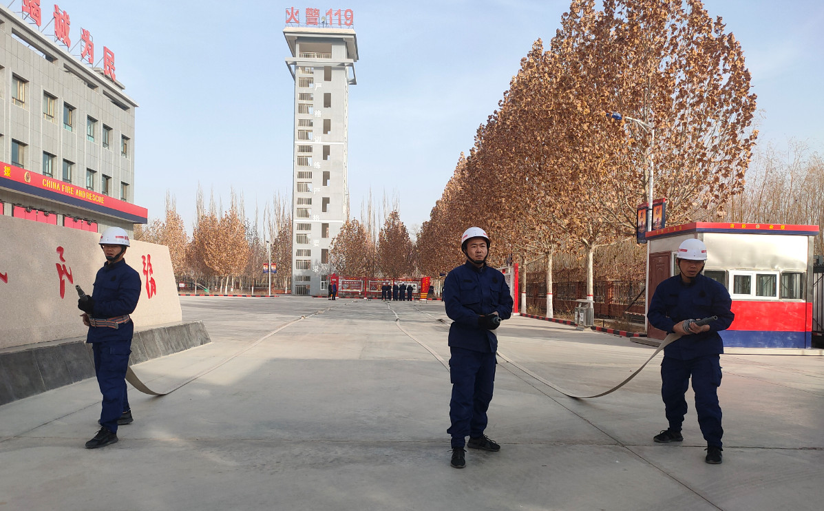 新疆阿拉爾市出臺政策建立健全合同制消防員保障機制