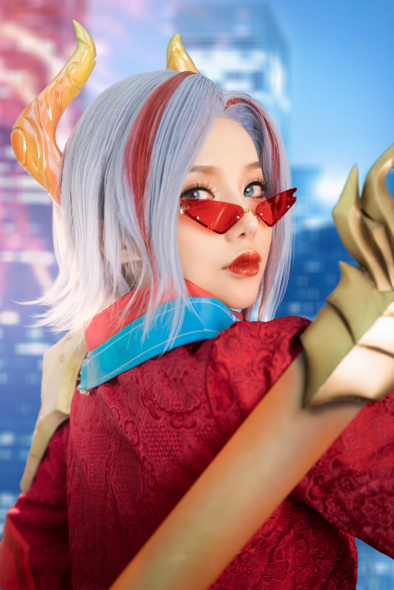 英雄联盟人物Cosplay 无双剑姬菲奥娜图鉴-哪边嗨
