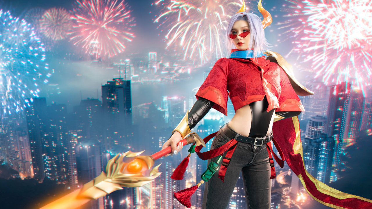 英雄联盟人物Cosplay 无双剑姬菲奥娜图鉴-哪边嗨