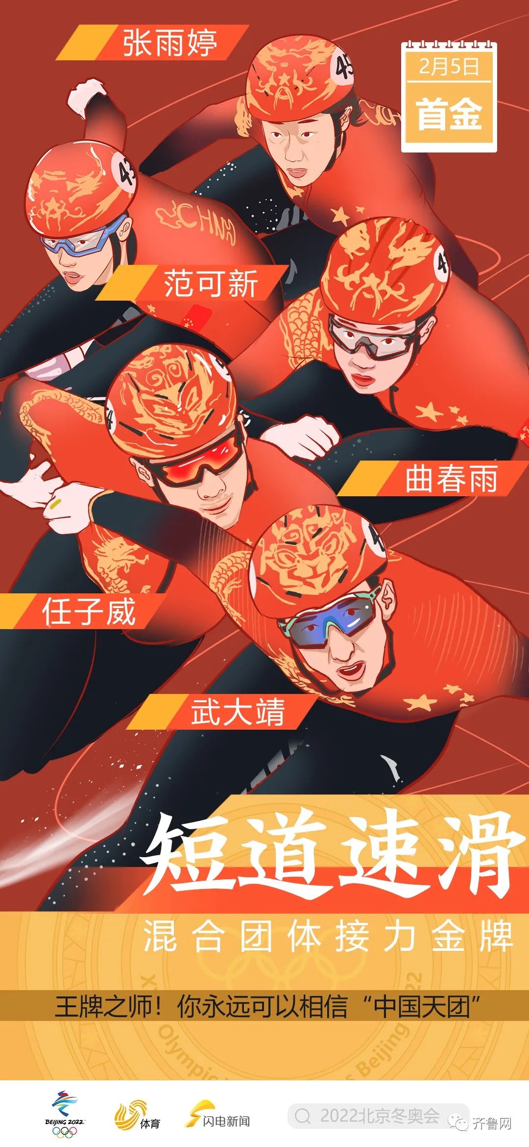 冬季奥运会金牌都有哪些(2022年北京冬奥会中国队9金圆满收官！创历史最好成绩)