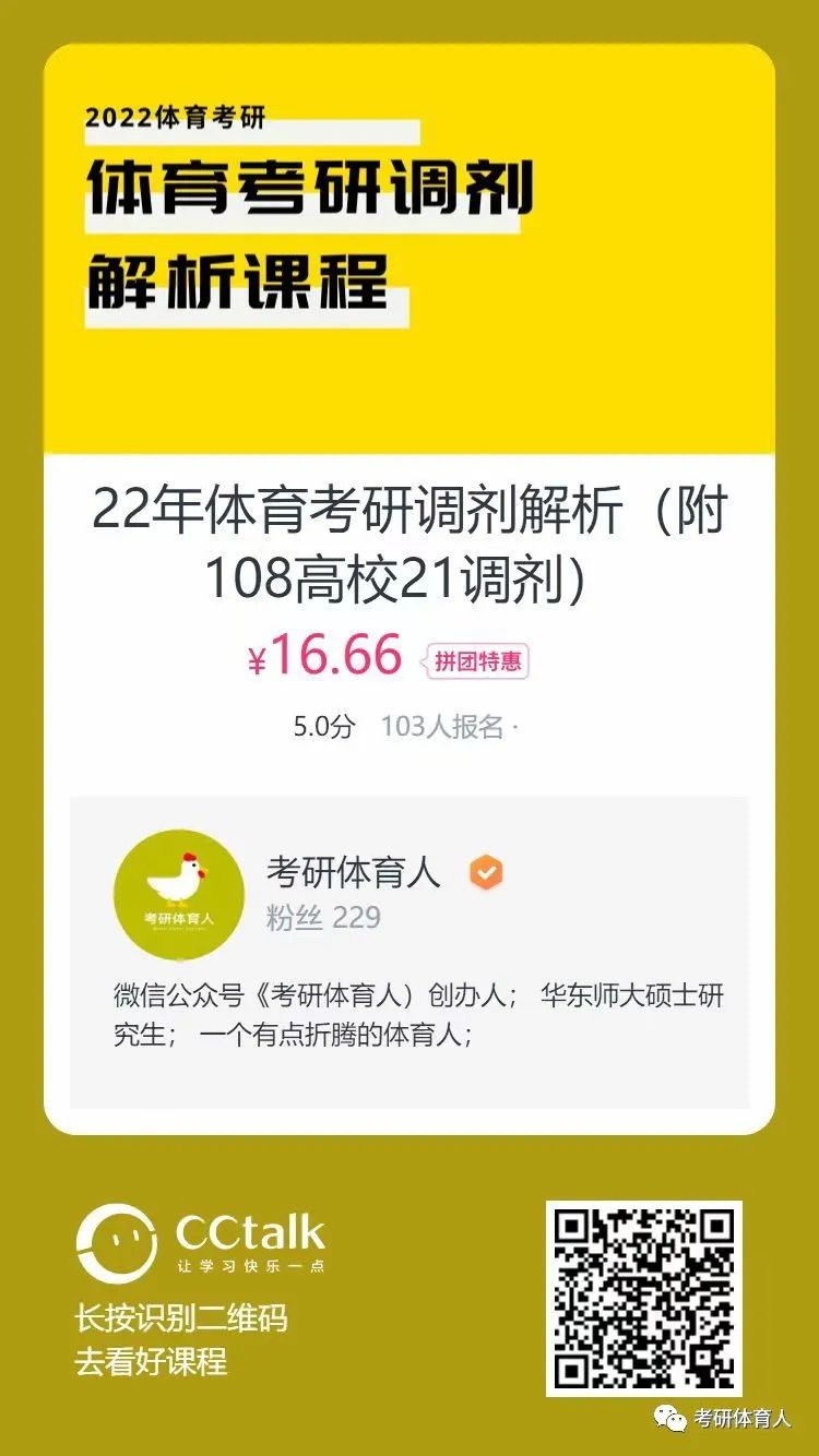 B区，21年有调剂名额的体育研招院校，应该都在这儿了