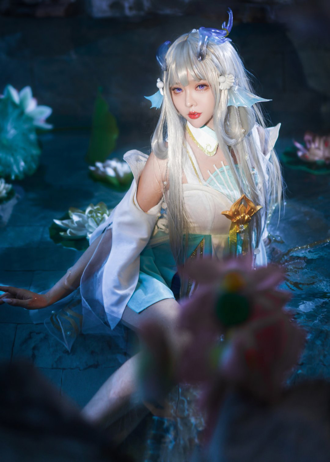 《王者荣耀》西施游龙清影cosplay