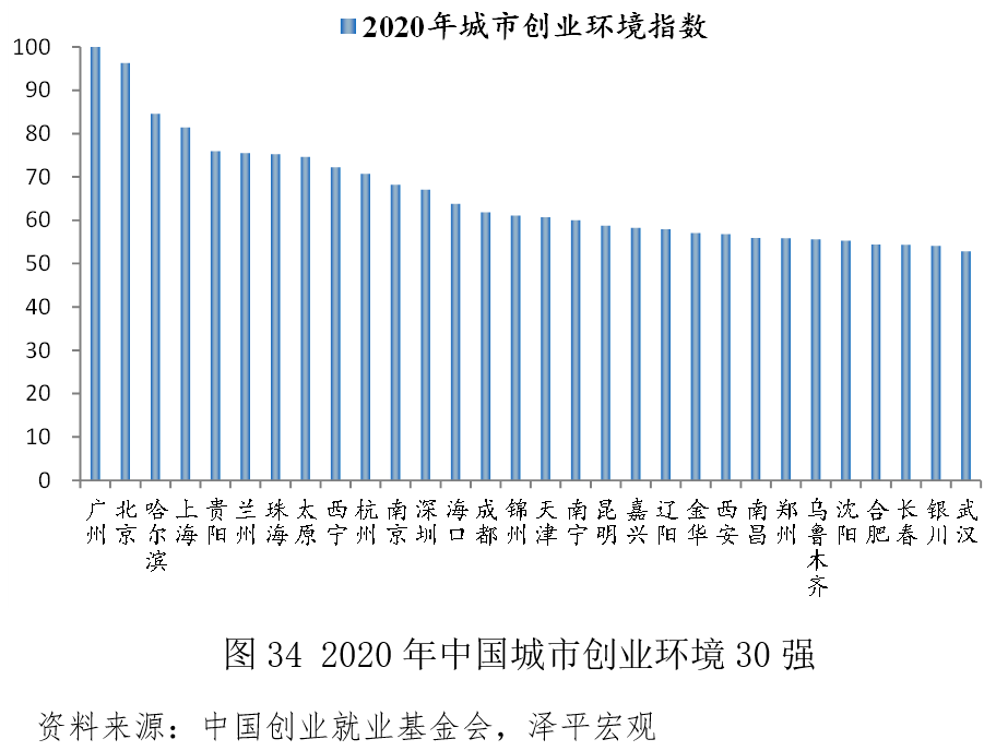 中国青年创业发展报告（2021）