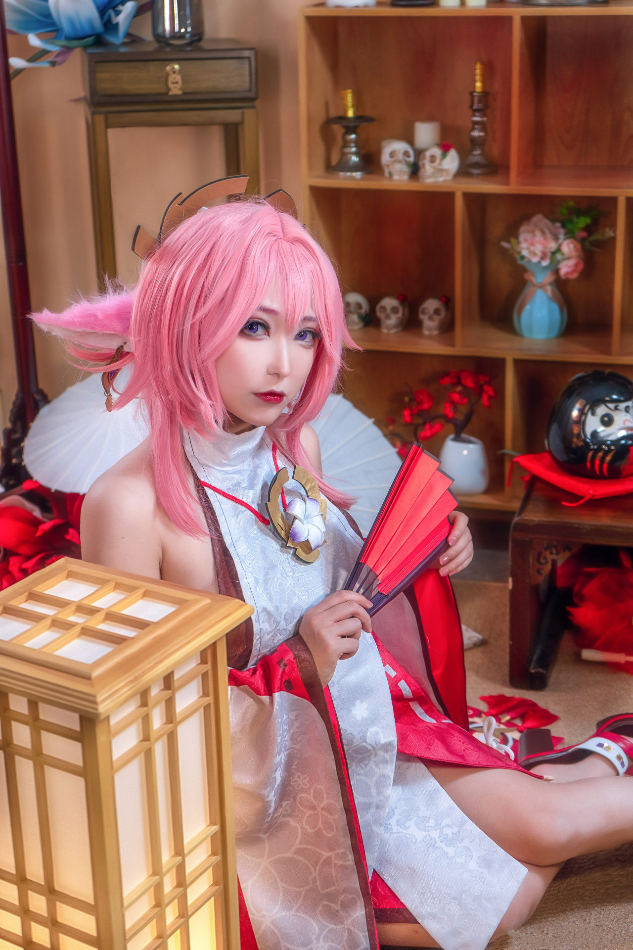 游戏《原神》八重神子Cosplay图-哪边嗨