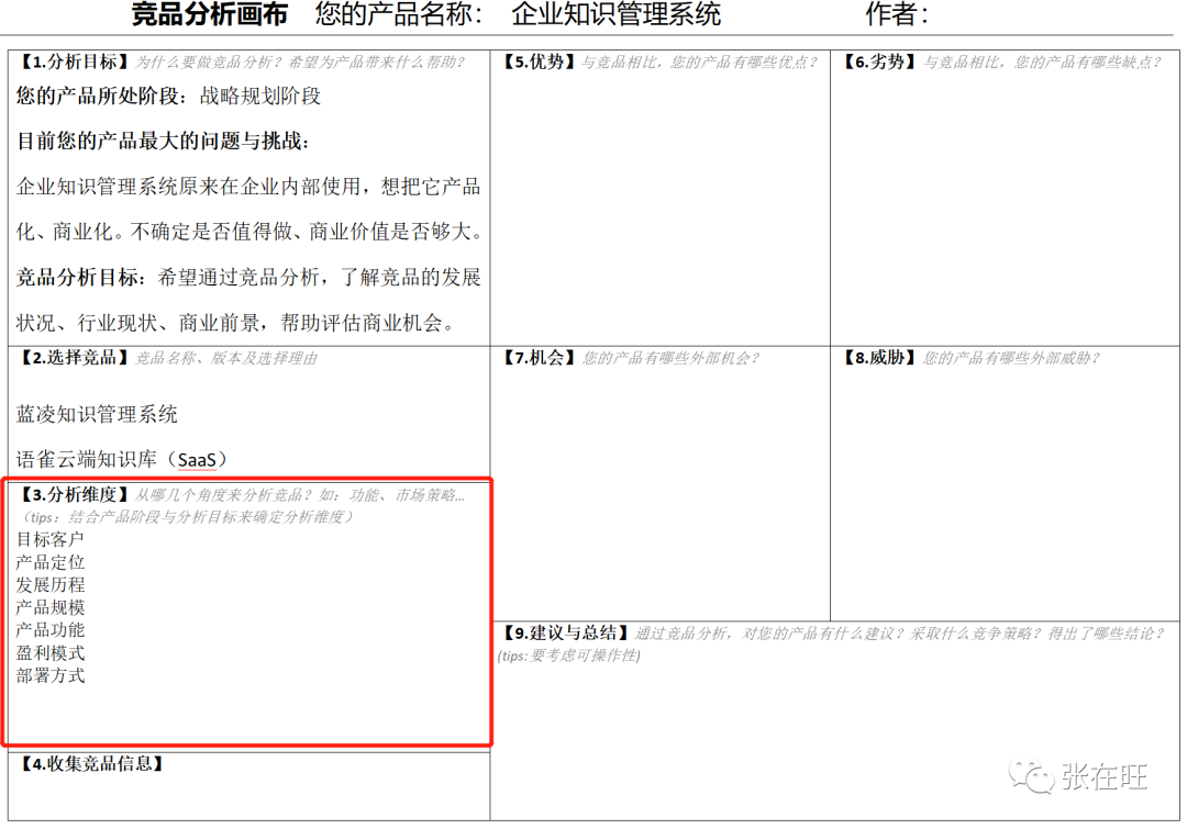 如何用一页纸做B端竞品分析？