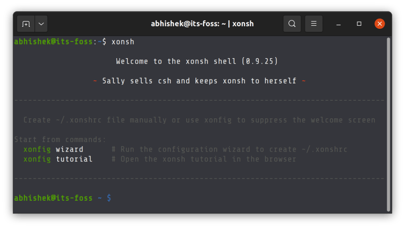 Xonsh Shell：在 Linux 终端结合 Bash Shell 和 Python 的最佳特性