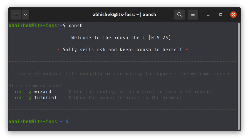 Xonsh Shell：在 Linux 終端結合 Bash Shell 和 Python 的最佳特性