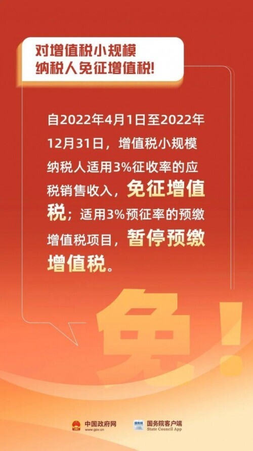 退稅、免稅、減稅！一大波稅收優(yōu)惠來了