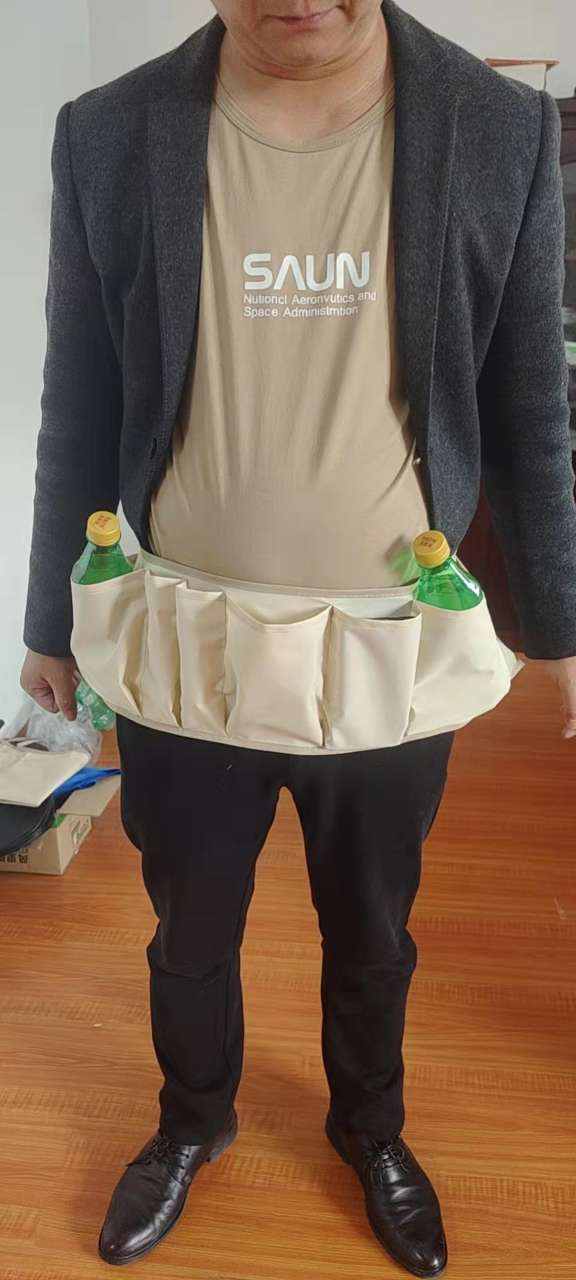 嘉興南湖國際實驗學校設(shè)計了一款腰袋(圖5) 嘉興南湖國際實驗學校設(shè)計了一款腰袋(圖5)