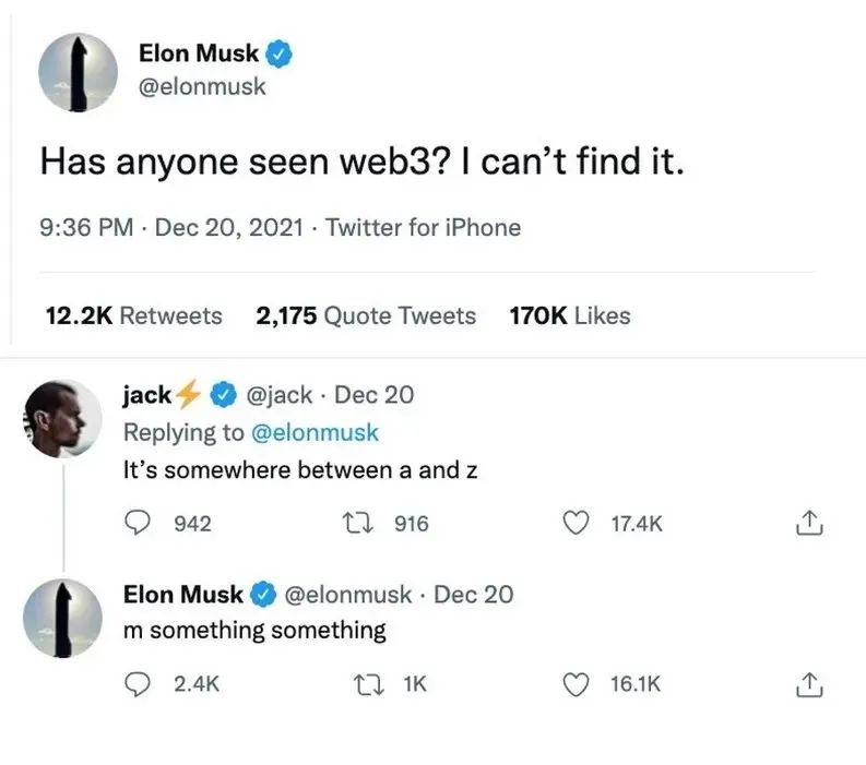 马斯克舌战顶级VC！元宇宙、NFT之后，Web3.0成为公众打败互联网巨头的希望 | 前线