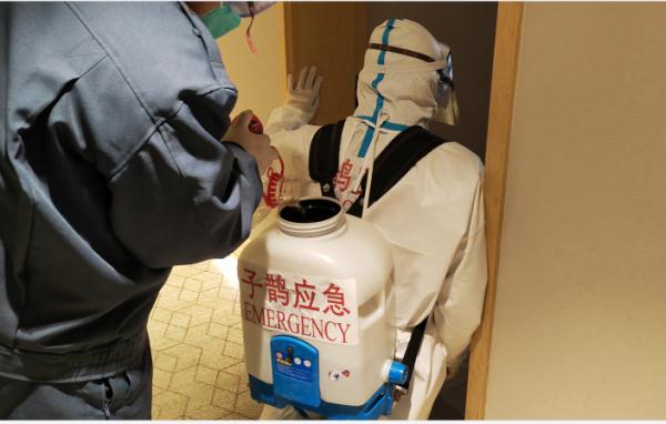 室内消杀怎么做?“逆行者”在行动