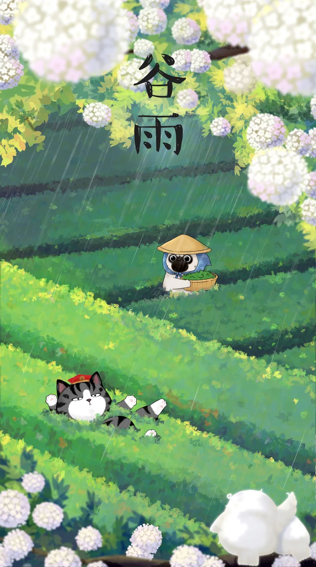 今日谷雨！愿你不负春光，不负己