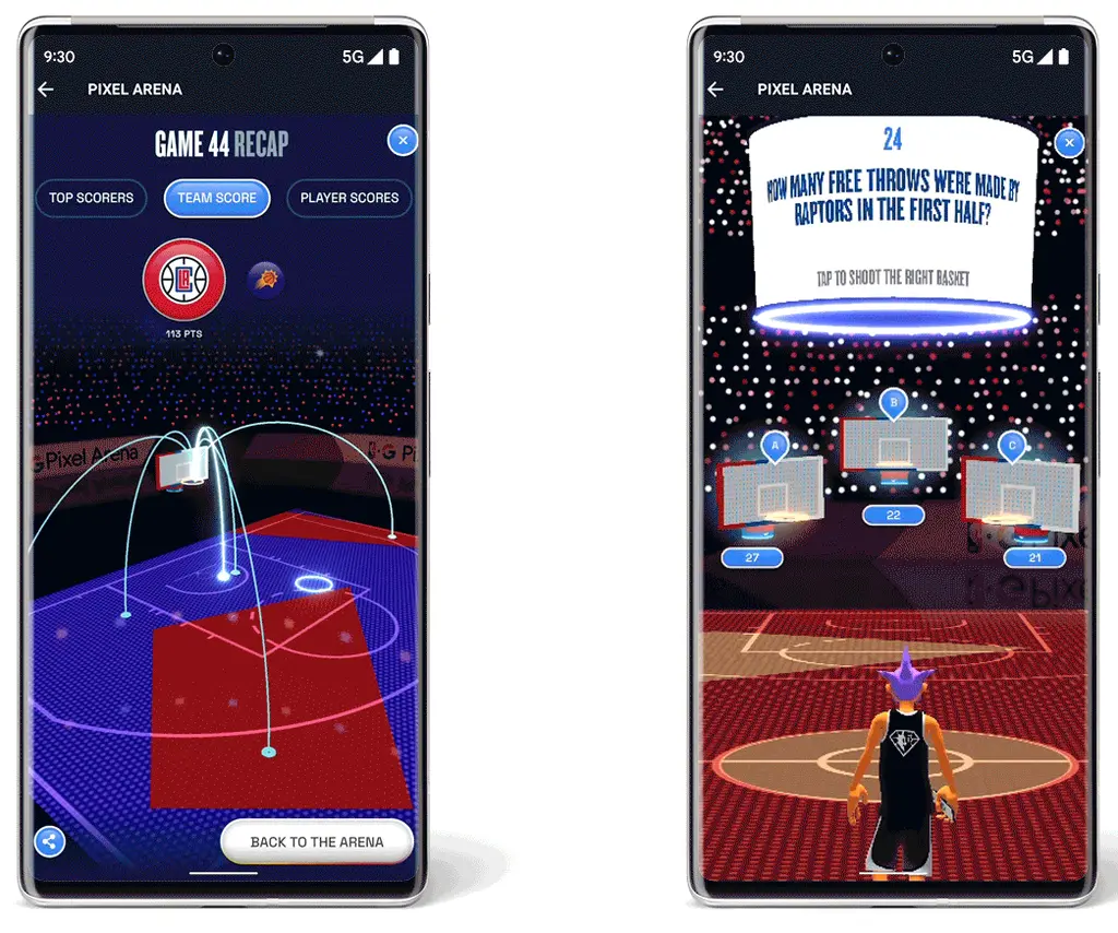 哪些途径看nba(NBA和Google携手推Pixel Arena：为球迷提供全新比赛观看体验)