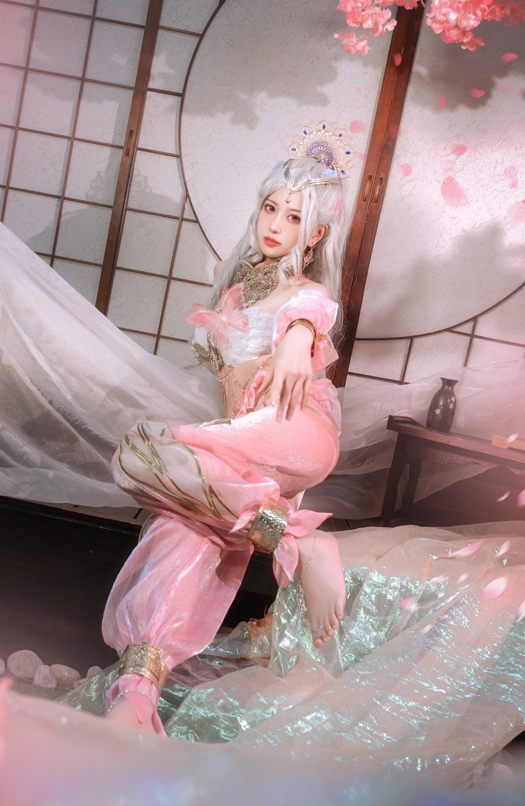 永劫无迦南浣烟纱cosplay