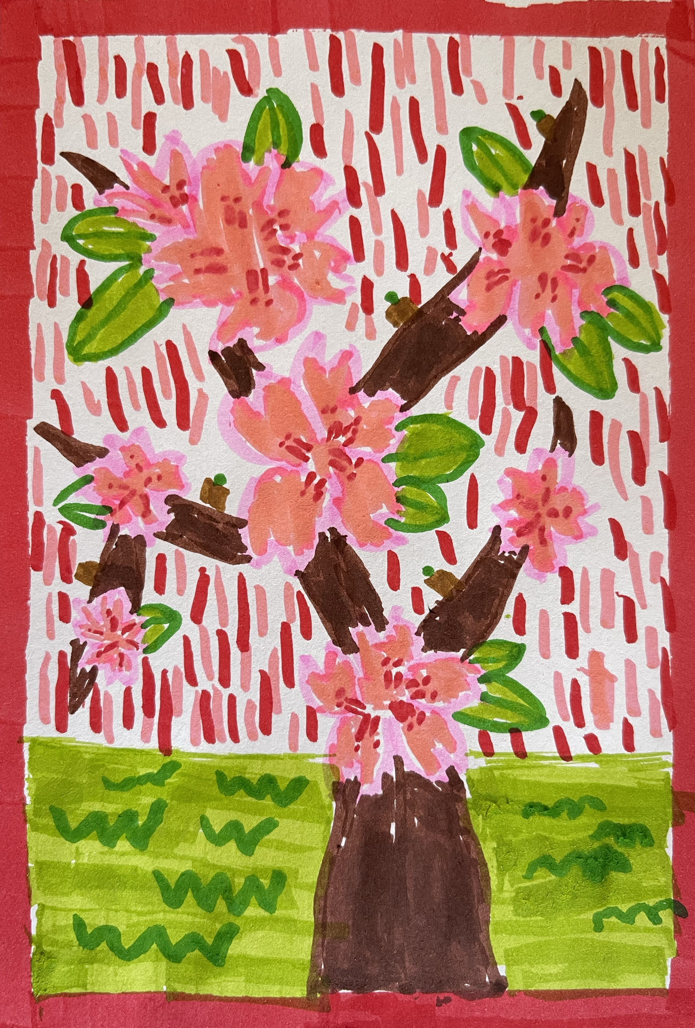 绘画记疫④|童言无忌:我想他,疫情后请他来我们家玩吧