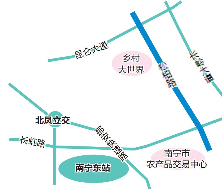 南宁市兴宁区三塘片区将添一所中学(图1)